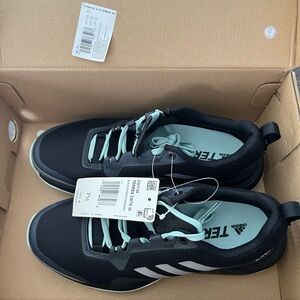 Adidas Women’s Black and Mint Turf Shoes